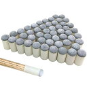海外輸入品 ビリヤード YuCool Slip On Pool Cue Tips, 50 Pieces 13 mm Billiard Pool Cue Tips...