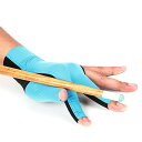 海外輸入品 ビリヤード PURFUN Open 3 Fingers Billiards Glove for Left Hand, 1 PC Breathable...