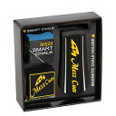 海外輸入品 ビリヤード Mezz Smart Chalk Set Pool Cue Chalk Chalk Holder Chalk Cover (Black w/Yellow Logo)海外輸入品 ビリヤード