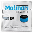 海外輸入品 ビリヤード Molinari Premium Pool Billiard CUE TIP - 1 pc - 14 mm (Super Soft (1...