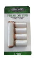 海外輸入品 ビリヤード EastPointSports Classic Sport 6-Pack Press-ON Tips: (3) 13 mm & (3) ...