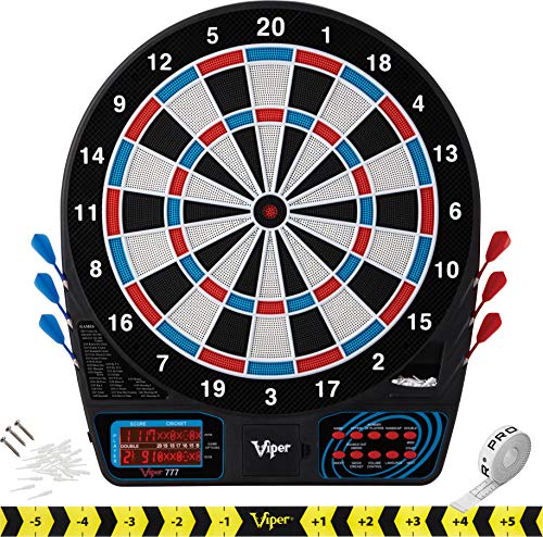 海外輸入品 ダーツ ダーツボード Viper by GLD Products 777 Electronic Dartboard Sport Size Over 40 Games Auto-Scoring LCD Cricket Display Impact-Tough Target for Lasting Durability …