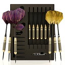 海外輸入品 ダーツ CC-EXQUISITE Premium Steel Tip Darts Set - Professional Darts, Brass B...
