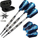 海外輸入品 ダーツ Viper Astro 80% Tungsten Soft Tip Darts with Storage/Travel Case, Black Rings, 18 Grams海外輸入品 ダーツ