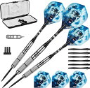 海外輸入品 ダーツ Fat Cat Predator 80% Tungsten Steel Tip Darts with Storage/Travel Case...