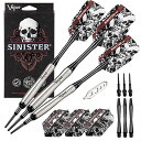 海外輸入品 ダーツ Viper by GLD Products unisex adult Contoured Barrel darts, Silver, 18 ...