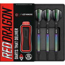 海外輸入品 ダーツ RED Dragon Razor Edge Spectron 18 Gram Softip Tungsten Darts with Flig...