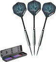 海外輸入品 ダーツ Elkadart Rhino 80% Tungsten Steel Tip Darts with Storage/Travel Case, ...