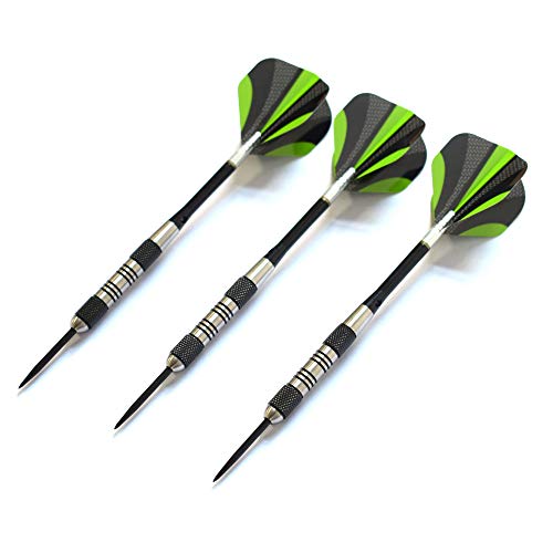 海外輸入品 ダーツ Hathaway Dublin Steel Tip Darts Set, Black海外輸入品 ダーツ