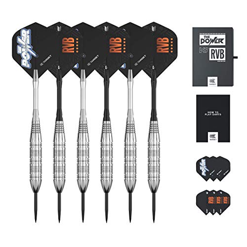 海外輸入品 ダーツ Target Darts 6 Dart Brass Steel Tip Phil Taylor vs RVB Legends Gift Set海外輸入品 ダーツ