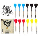 海外輸入品 ダーツ SHOT TAKER CO. EST. 2017 Soft Tip Darts Set |12 pc Bar Darts | 50 Extr...