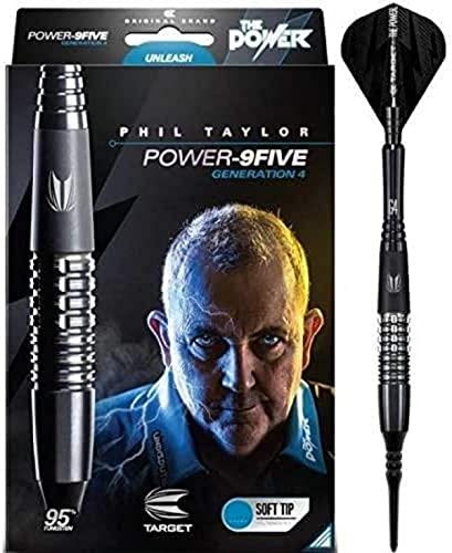 ͢  Target Darts Power 9Five 18G Generation 4 Soft Tip Darts͢ 