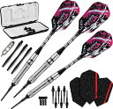 海外輸入品 ダーツ Viper Grim Reaper 80% Tungsten Soft Tip Darts with Storage/Travel Case...