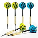 海外輸入品 ダーツ Franklin Sports Soft Tip Darts Set - 6 Pack of 18 Gram Soft Tip Darts ...