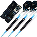 海外輸入品 ダーツ CUESOUL 16 Grams Soft Tip Darts Set with Dart Case - Brass Barrels海外輸入...