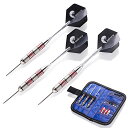 海外輸入品 ダーツ Unicorn Steel 500 30-Piece Dart Set Includes Wallet Carrying Case Desi...