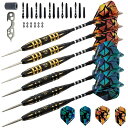 海外輸入品 ダーツ SHOT TAKER CO. EST. 2017 6pc Steel Tip Darts Set - Professional Darts ...