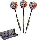 海外輸入品 ダーツ Elkadart Storm Soft Tip Darts with Storage/Travel Case, Black Rings, 1...