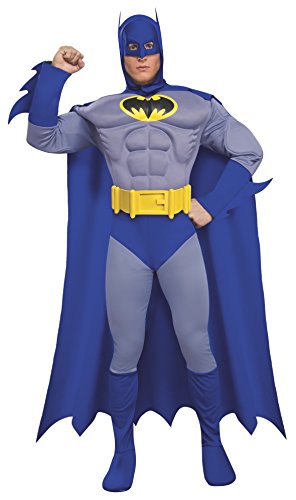 コスプレ衣装 コスチューム バットマン 889054 Rubie s Dc Heroes and Villains Collection Deluxe Muscle Chest Batman Multicolored Small Costumeコスプレ衣装 コスチューム バットマン 889…