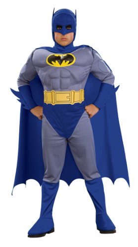 コスプレ衣装 コスチューム バットマン 883482M Rubie s Child s DC Comics Batman Deluxe Muscle Chest Costume Medium Blueコスプレ衣装 コスチューム バットマン 883482M