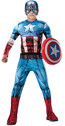 コスプレ衣装 コスチューム キャプテンアメリカ 620021_S Marvel Avengers Assemble Captain America Deluxe Muscle-Chest Costume Smallコスプレ衣装 コスチューム キャプテンアメリカ 620021…