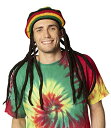 コスプレ衣装 コスチューム その他 1215 Rasta Imposta The Original Tam With Dreadlocks, Multi, On...