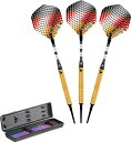 海外輸入品 ダーツ Elkadart Titanium 90% Tungsten Soft Tip Darts with Storage/Travel Case...