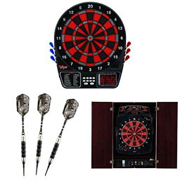 海外輸入品 ダーツ ダーツボード Viper 797 Electronic Dartboard with Soft-Tip Darts and Cabinet Bundle海外輸入品 ダーツ ダーツボード