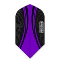 海外輸入品 ダーツ フライト US Darts 3 Sets (9 Flights) Pentathlon 100 Micron - Purple Swish ...