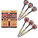 海外輸入品 ダーツ Shot! Darts Duel-Steel Tip Dart Set-Two Dart Set-18gm-Brass Barrels海外輸...