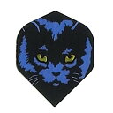 海外輸入品 ダーツ フライト US Darts - 3 Sets (9 Flights) Ruthless R4X Standard Black CAT Dar...