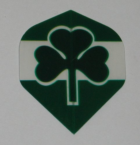 海外輸入品 ダーツ フライト US Darts - 5 Sets (15 Flights) Irish Ireland, Shamrock Standard Dart Flights海外輸入品 ダーツ フライト