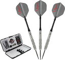 海外輸入品 ダーツ Viper by GLD Products V-Factor 90% Tungsten Steel Tip Darts with Stora...
