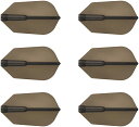 海外輸入品 ダーツ フライト Cosmo Darts 6 Pack Fit Flight - Slim Dart Flight (Smoke)海外輸入品 ダーツ...