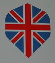 海外輸入品 ダーツ フライト US Darts - 5 Sets (15 Flights) - Union Jack England - Standard Da...