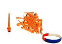 海外輸入品 ダーツ チップ ポイント Neon Orange Long Tufflex Extra Strong 2BA 3/16" Thread Soft Tip Dart Points 100-1000 Packs Plus USA I Love Darts Bracelet (Neon Orange Long, 1000 ct.)海外輸入品 ダーツ チップ ポイント