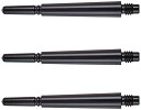 海外輸入品 ダーツ シャフト NineDartOut.us Black Fit Shaft Gear - Normal Spinning (#4 in-Betw...