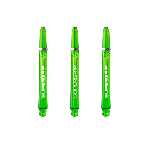 海外輸入品 ダーツ シャフト Harrows Supergrip Tweenie Dart Shafts, Polycarbonate Stems, Machined Rings, Green (1 Set)海外輸入品 ダーツ シャフト