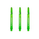 海外輸入品 ダーツ シャフト Harrows Supergrip Tweenie Dart Shafts, Polycarbonate Stems, Machined Rings, Green (1 Set)海外輸入品 ダーツ シャフト