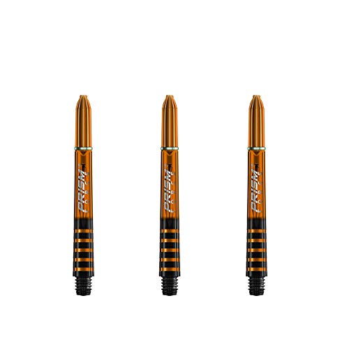 海外輸入品 ダーツ シャフト Winmau Prism Force Dart Shafts, Force Grip Zone Stems, Short 36mm, Orange (3 Sets)海外輸入品 ダーツ シャフト