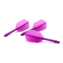 海外輸入品 ダーツ フライト CUESOUL ROST Integrated Dart Shaft and Flights Medium,Purple Slim...