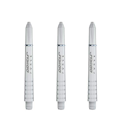 海外輸入品 ダーツ シャフト Winmau Prism Force Dart Shafts, Force Grip Zone Stems, Short 36mm, White (3 Sets)海外輸入品 ダーツ シャフト