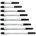 海外輸入品 ダーツ シャフト NineDartOut Fit Shaft Carbon White Pearl Slim 4 Pack (Spinning) (...
