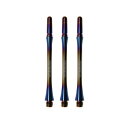 海外輸入品 ダーツ シャフト NineDartOut.us Fit Shaft Metal -Titanium-Burnt -Slim Spinning-#7-...