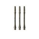海外輸入品 ダーツ シャフト NineDartOut.us Fit Shaft Metal -Titanium -Slim Spinning #5-31.0mm...