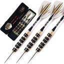 海外輸入品 ダーツ シャフト CUESOUL 20 Grams Steel Tip Darts - Black Coating Brass Barrels海外輸...