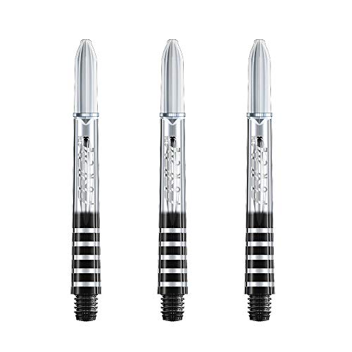 海外輸入品 ダーツ シャフト Winmau Prism Force Dart Shafts, Force Grip Zone Stems, Short 36mm, Clear海外輸入品 ダーツ シャフト