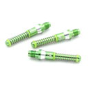 海外輸入品 ダーツ シャフト CUESOUL TERO AK7 Aluminum Size A Dart Shafts Green Built-in Sprin...