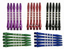 海外輸入品 ダーツ シャフト CavalierDarts Aluminum Long Dart Shafts Wholesale Dart Stems 2BA ...