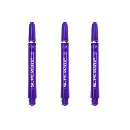 海外輸入品 ダーツ シャフト Harrows Supergrip Short Dart Shafts, Polycarbonate Stems, Machined Rings, Purple (3 Sets)海外輸入品 ダーツ シャフト